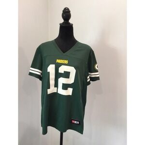 Aaron Rodgers Green Bay Packers NFL Team Apparel Women Jersey Football Size XL